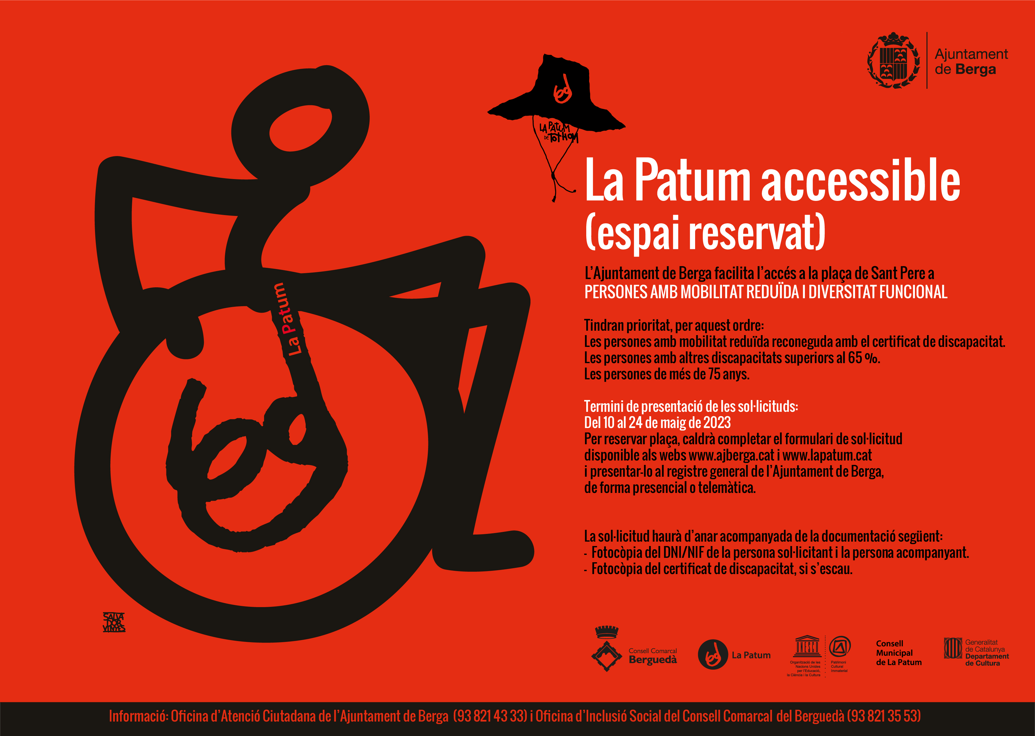 Cartell - Patum accessible 2023