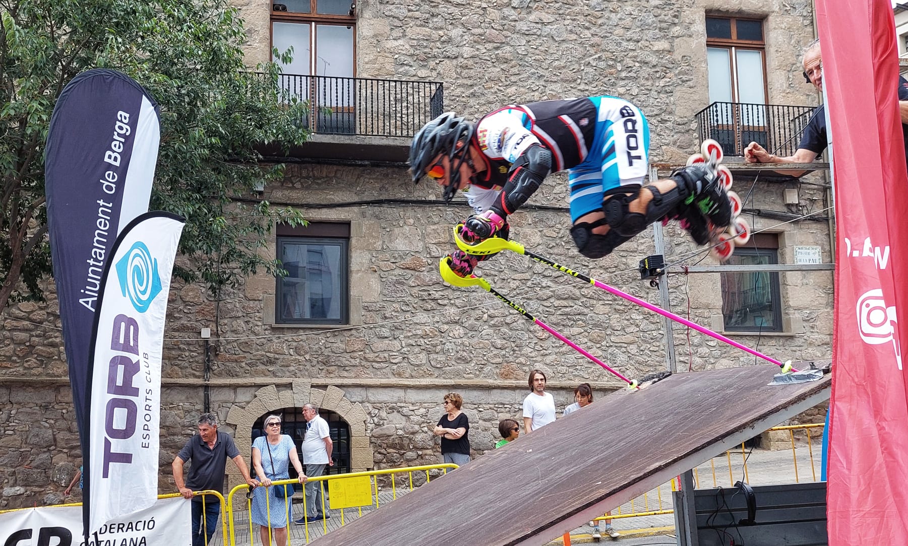 El patinatge alpí en línia tornarà a mostrar-se a Berga amb les competicions d'eslàlom i paral·lel els dies 29 i 30 de juny 