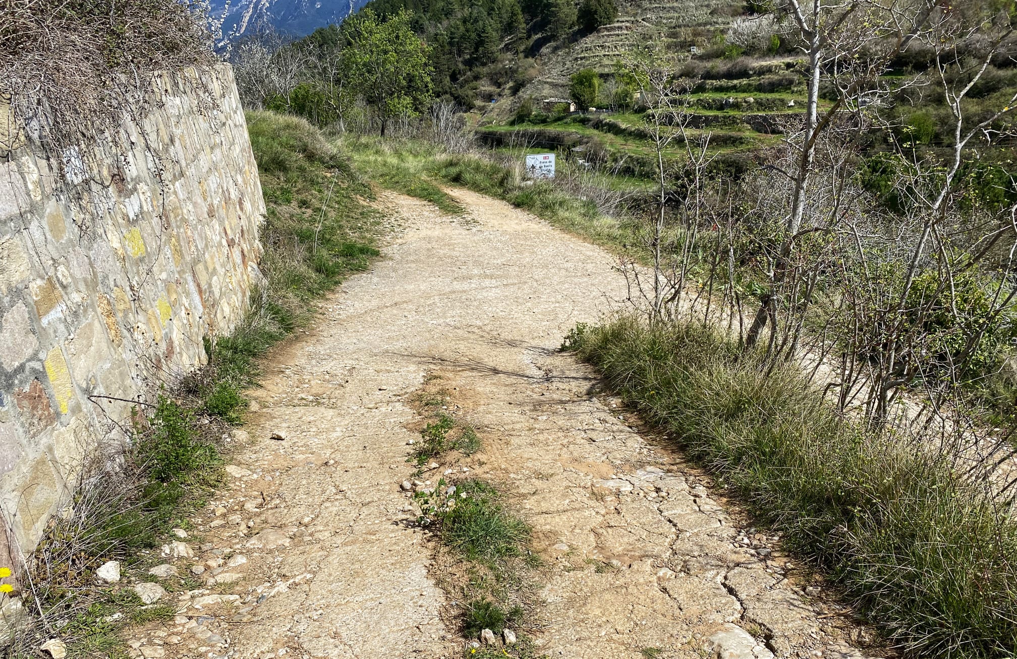 Berga licita obres d'arranjament de camins per a la prevenció d'incendis i millora de vials al Mercadal i a Fontollera