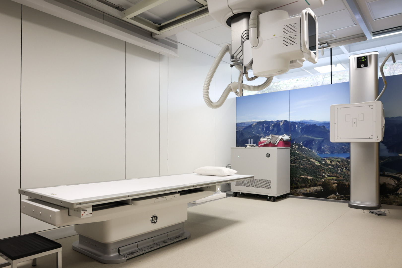 Espai de radiologia de les noves urgències de l'Hospital de Berga 