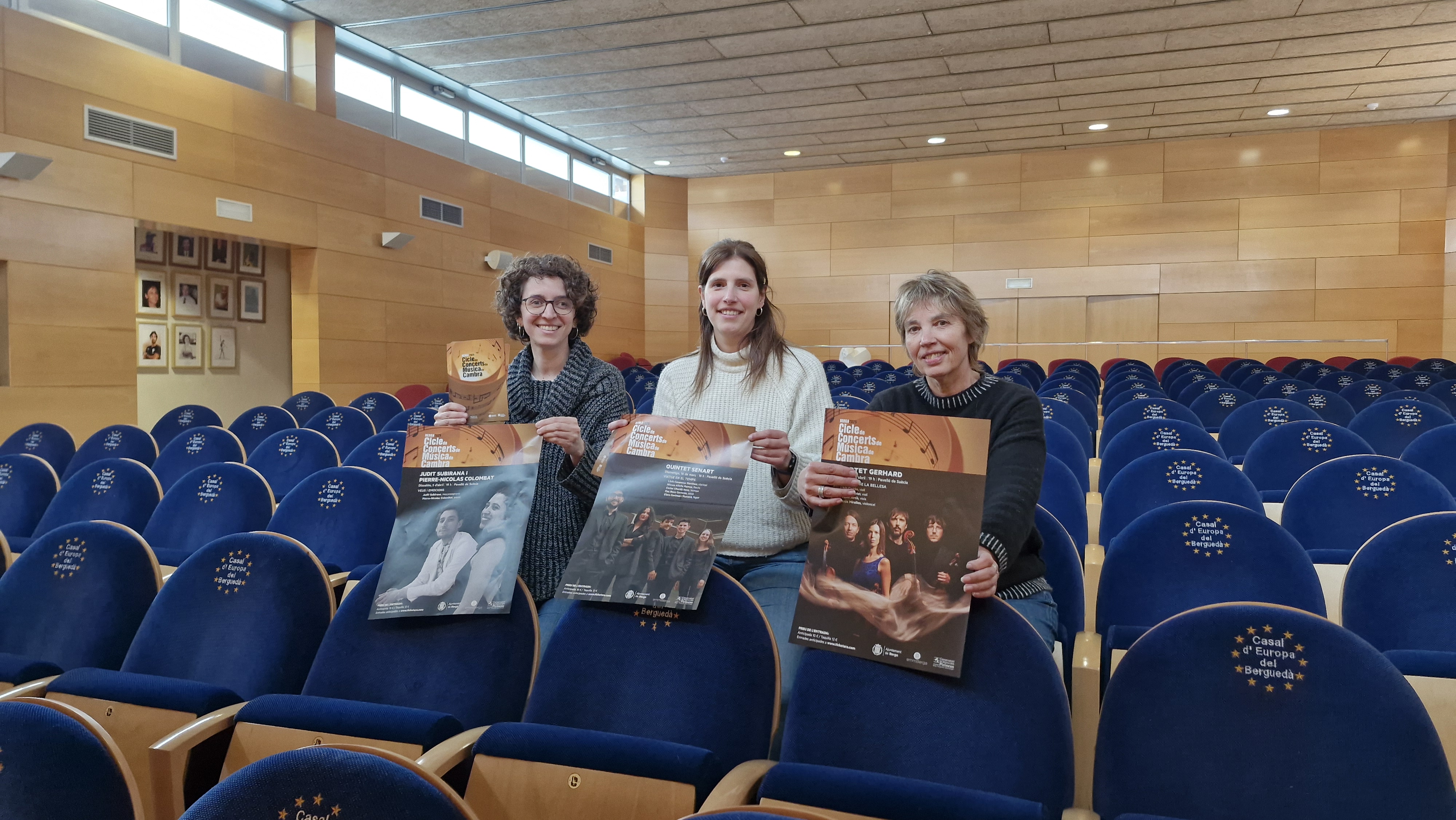 La música de cambra tornarà a sonar al Pavelló de Suècia de Berga amb tres concerts de formacions i artistes de renom