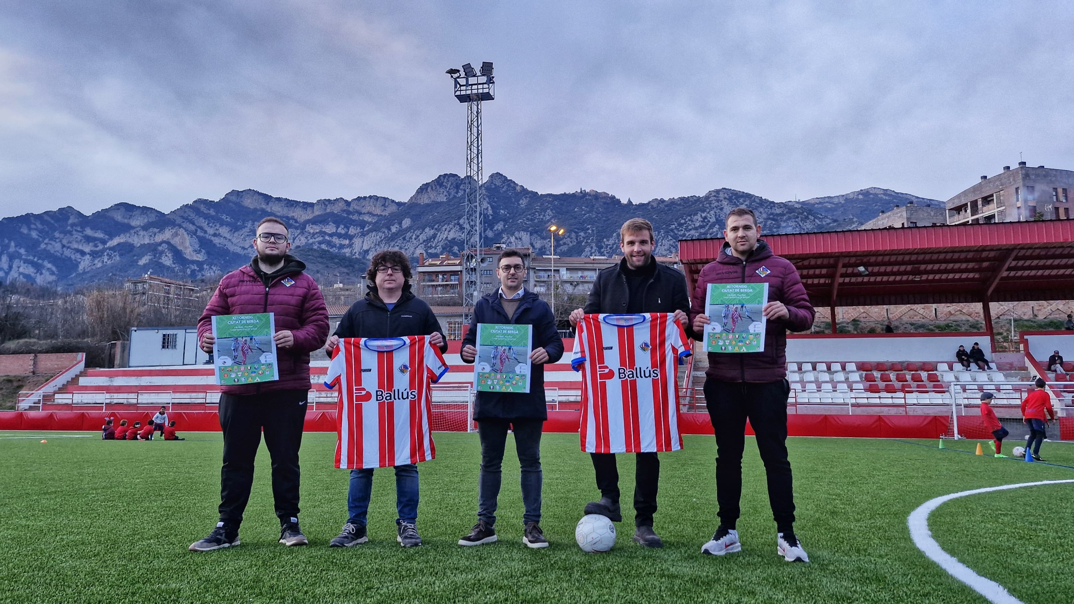 Vint equips de futbol benjamí competiran per guanyar el XI Torneig Ciutat de Berga el 2 de març