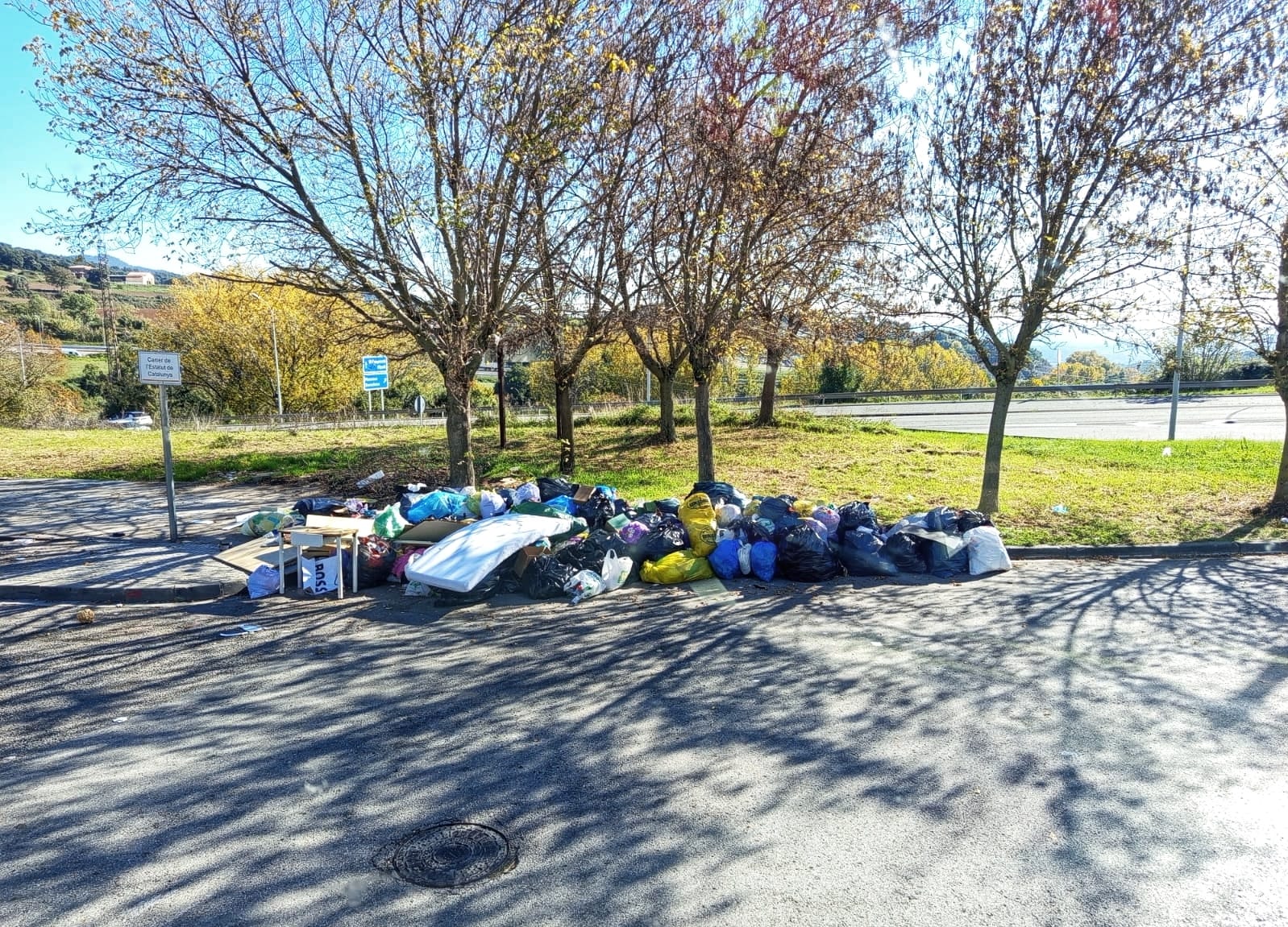 La Policia Local de Berga sanciona set persones per abocar residus a la via pública