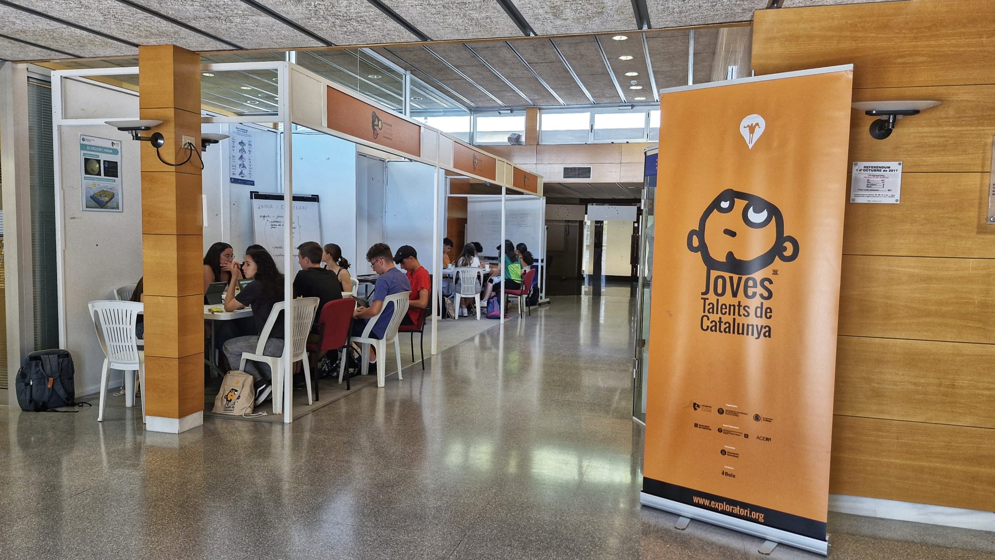 Alumnat del Fòrum de Joves Talents de Catalunya 2025