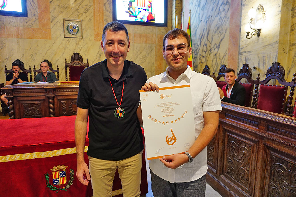 Guanyador del 49è Concurs de cartells de La Patum de 2025 - Martí Canal Riu