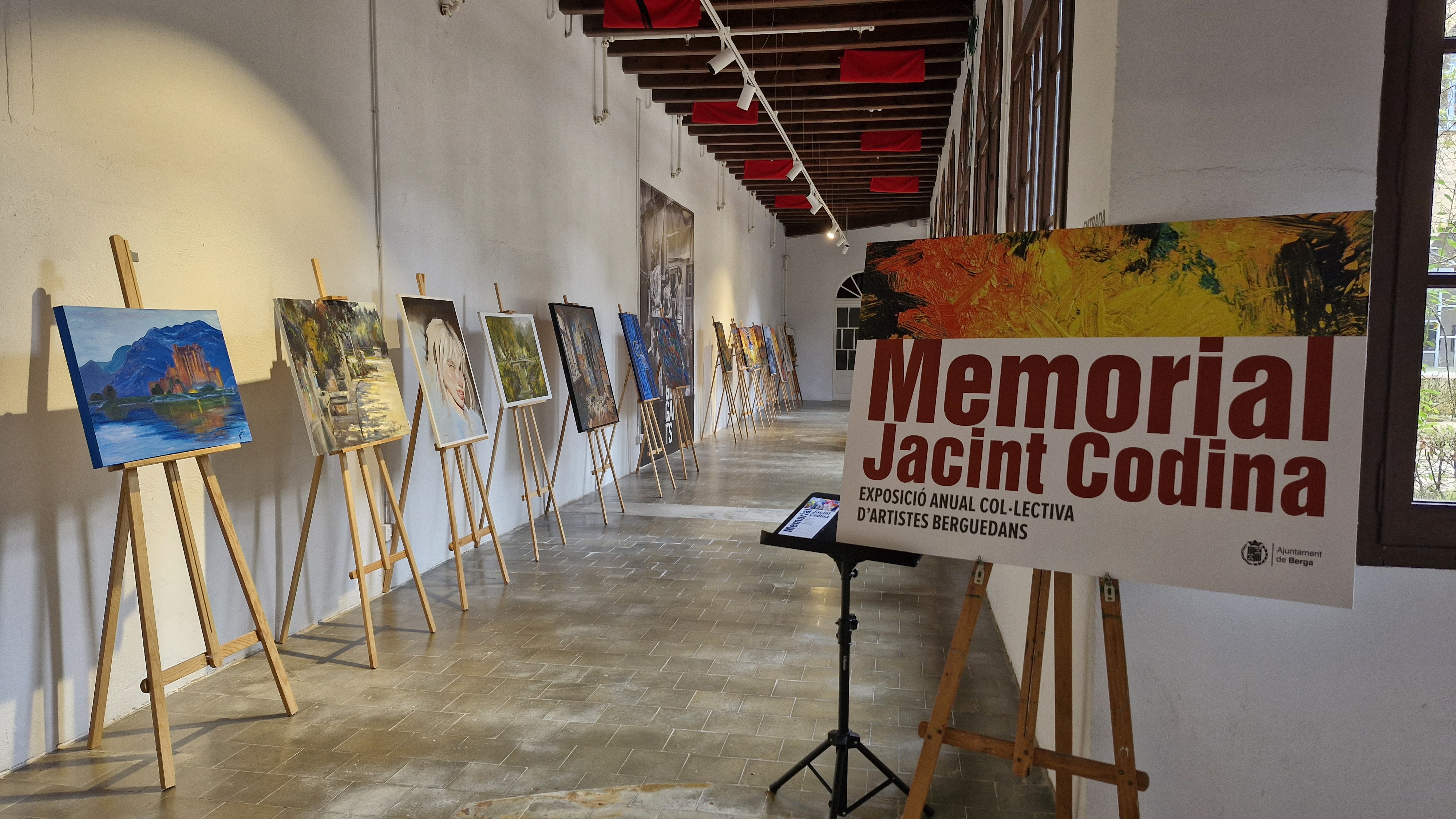Berga obre la convocatòria per participar en la 75a exposició col·lectiva de pintura Memorial Jacint Codina