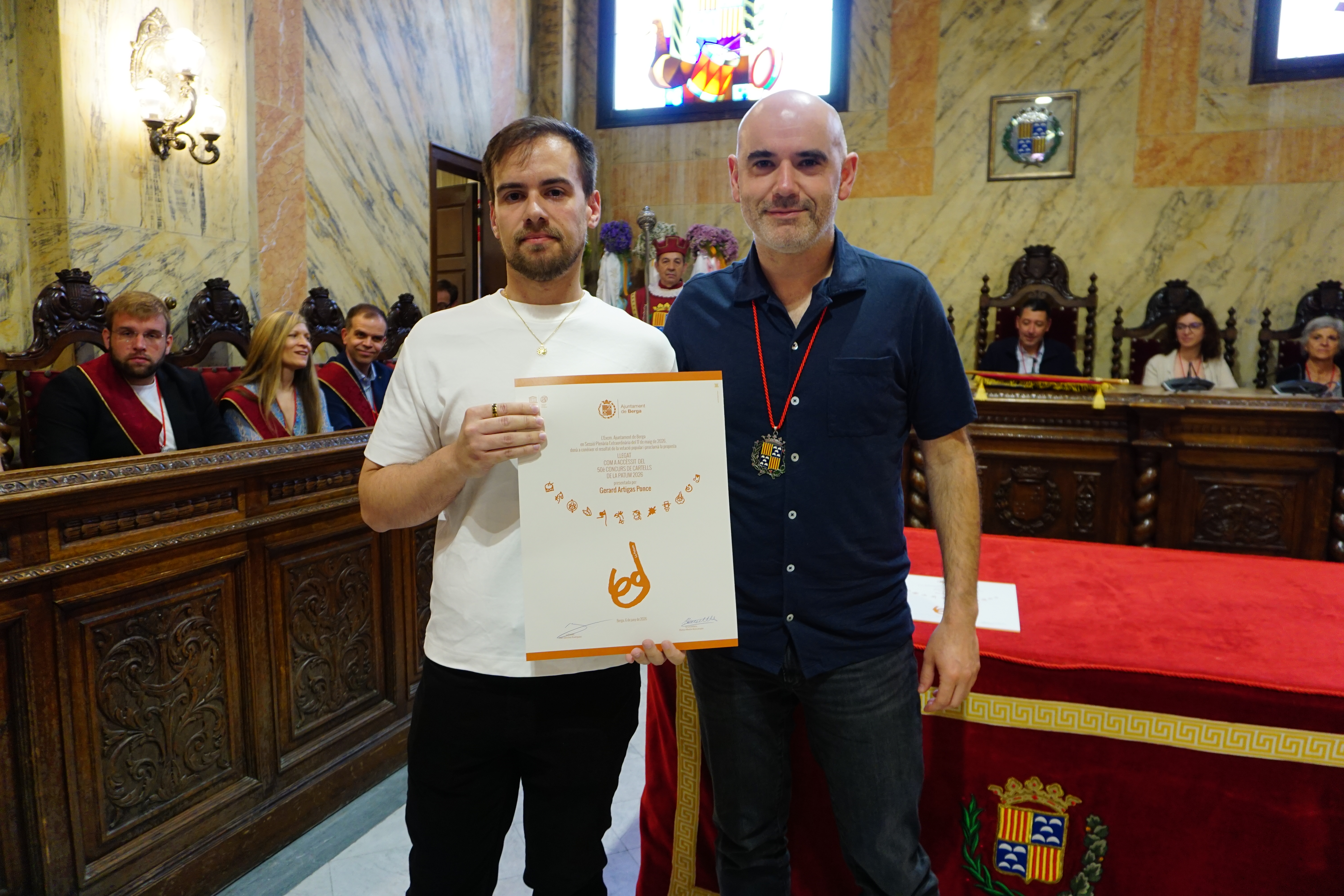 Acc&egrave;ssit del 50&egrave; Concurs de cartells de la Patum de 2026 - Gerard Artigas Ponce
