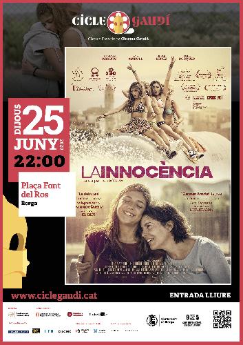 Berga acollirà una sessió de cinema a la fresca del Cicle Gaudí amb la projecció de la pel·lícula ??La Innocència' el 25 de juny