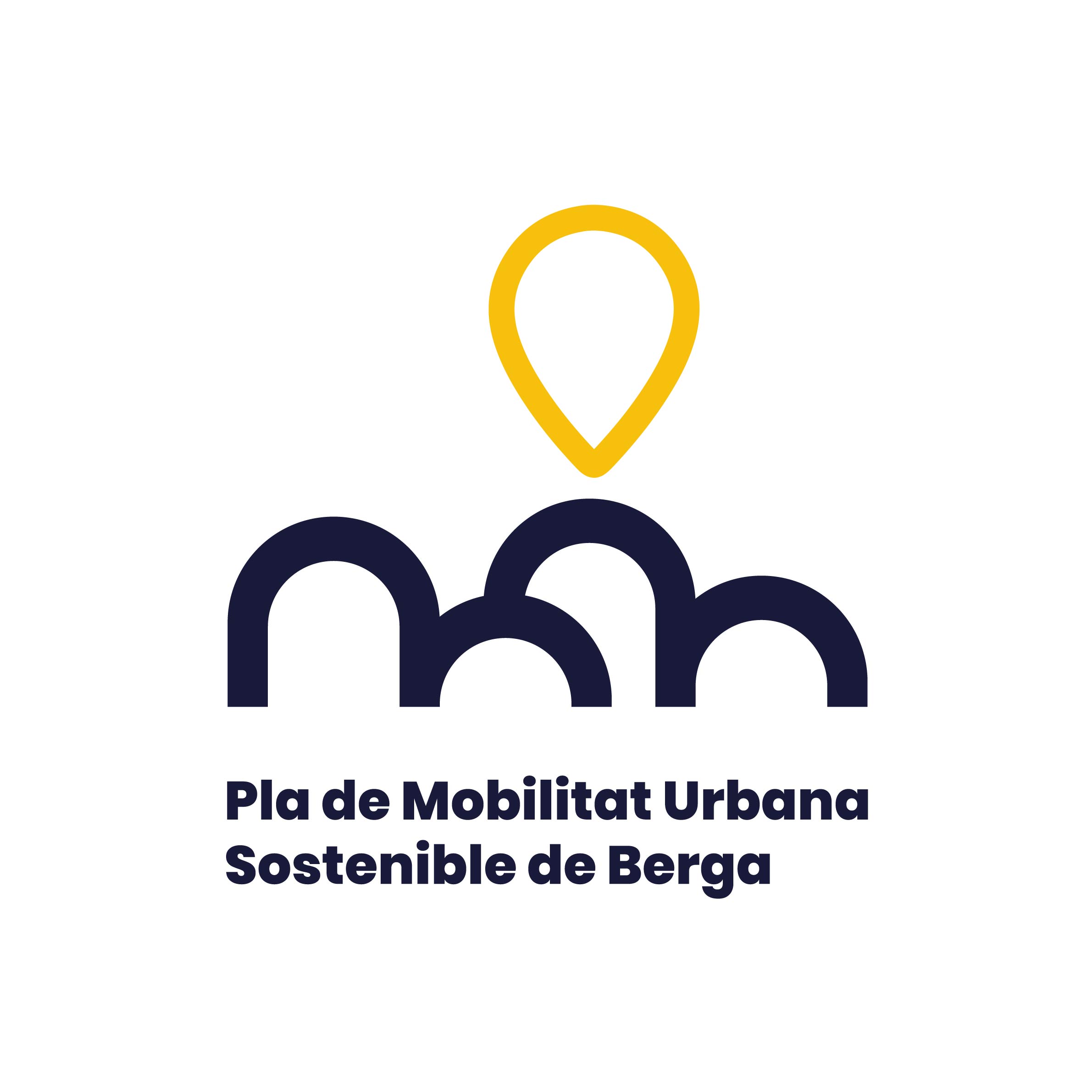 Logo Pla de Mobilitat Urbana de Berga